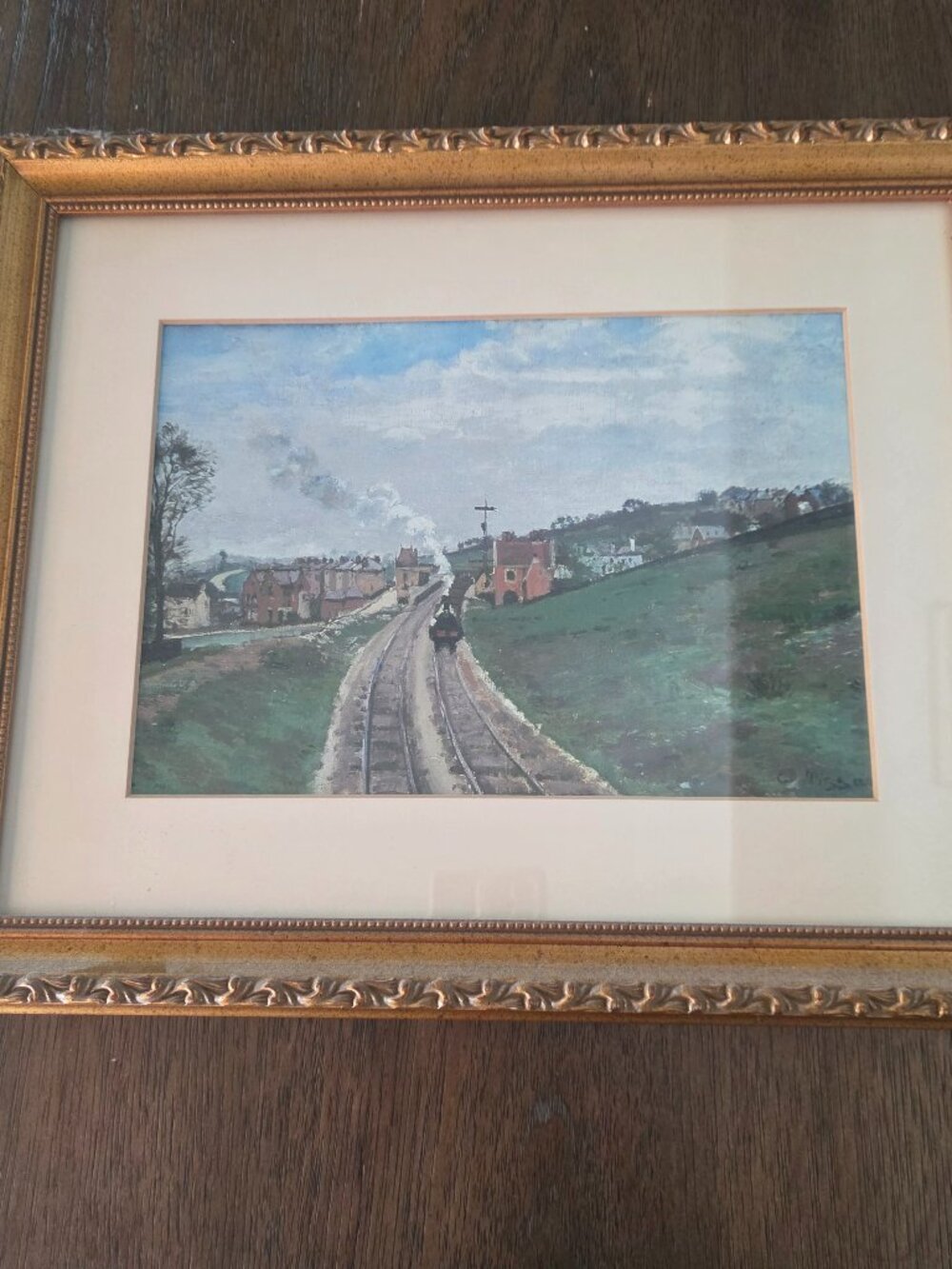 Lordship Lane Station, Dulwich, 1871 by Camille Pissarro  "Lordship Lane Station